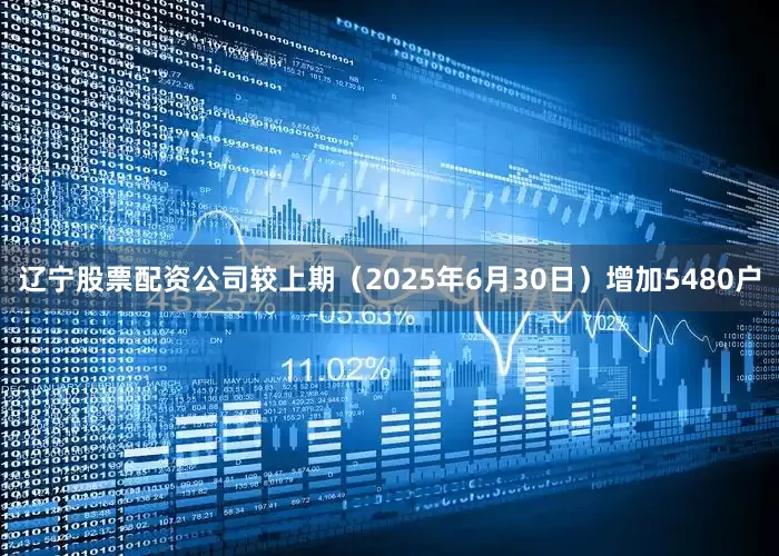 辽宁股票配资公司较上期（2025年6月30日）增加5480户